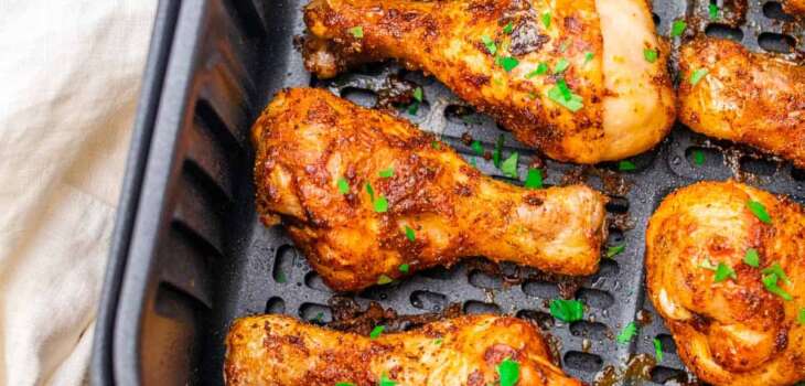 The Best Air Fryer Chicken Drumsticks